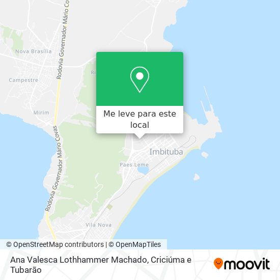 Ana Valesca Lothhammer Machado mapa