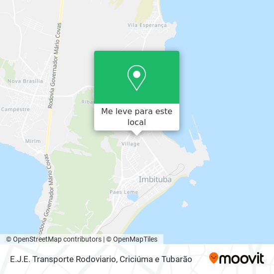 E.J.E. Transporte Rodoviario mapa