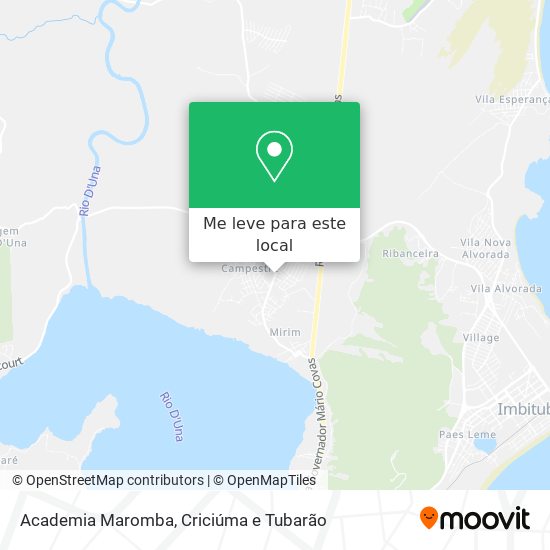 Academia Maromba mapa