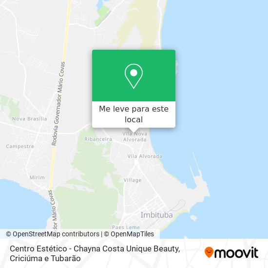 Centro Estético - Chayna Costa Unique Beauty mapa