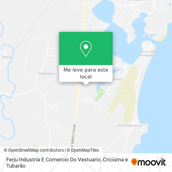 Ferju Industria E Comercio Do Vestuario mapa