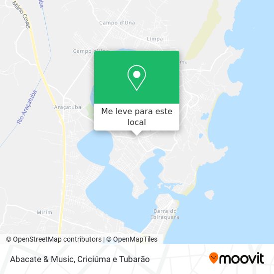 Abacate & Music mapa