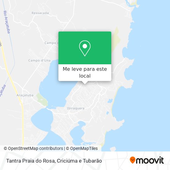 Tantra Praia do Rosa mapa