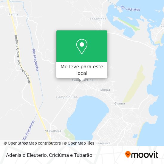 Adenisio Eleuterio mapa