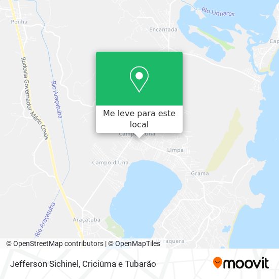 Jefferson Sichinel mapa