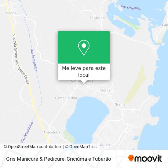 Gris Manicure & Pedicure mapa