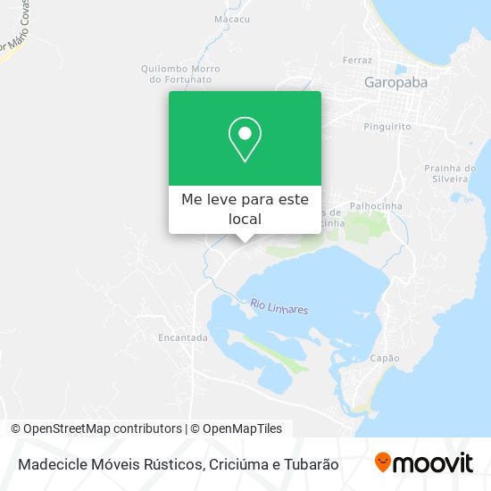 Madecicle Móveis Rústicos mapa