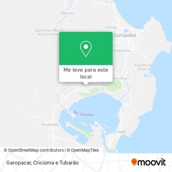 Garopacar mapa