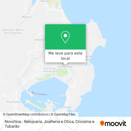 Novotica - Relojoaria, Joalheria e Otica mapa