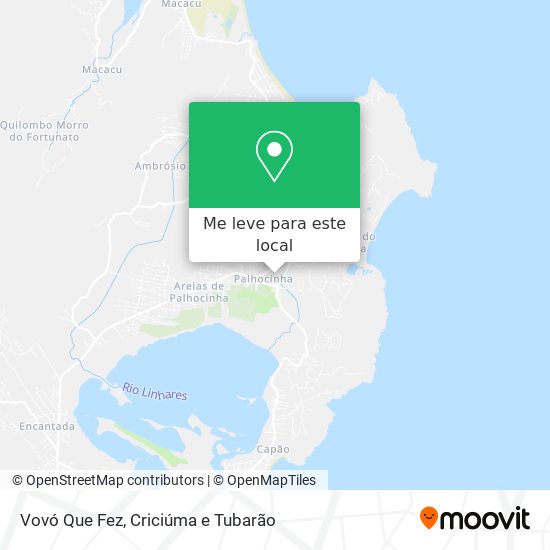 Vovó Que Fez mapa