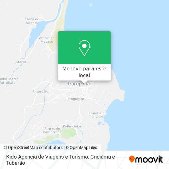 Kido Agencia de Viagens e Turismo mapa