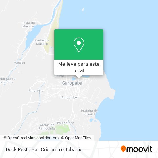 Deck Resto Bar mapa