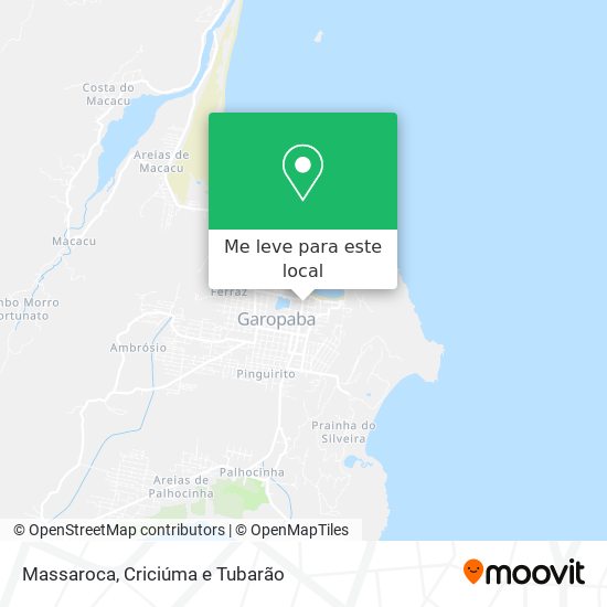 Massaroca mapa