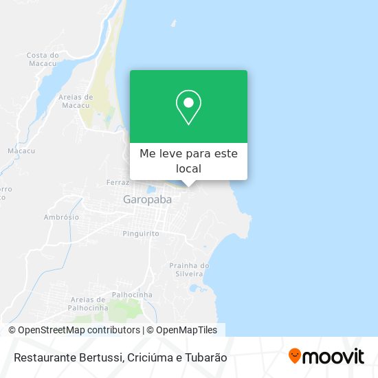 Restaurante Bertussi mapa