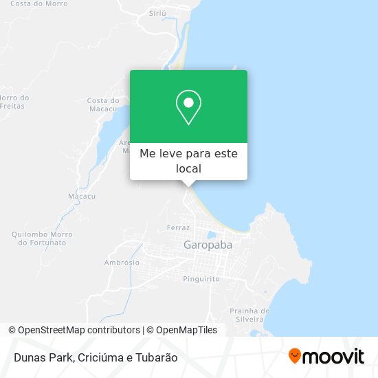 Dunas Park mapa