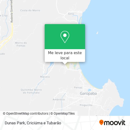 Dunas Park mapa