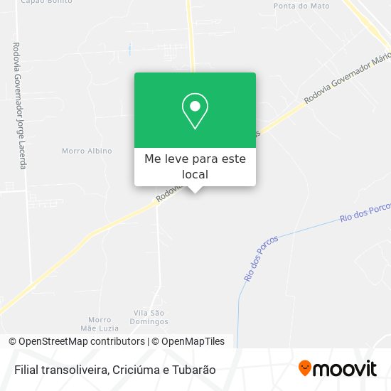 Filial transoliveira mapa