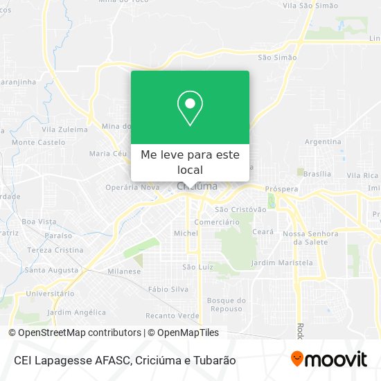 CEI Lapagesse AFASC mapa