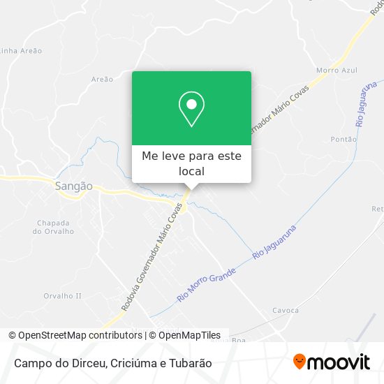 Campo do Dirceu mapa