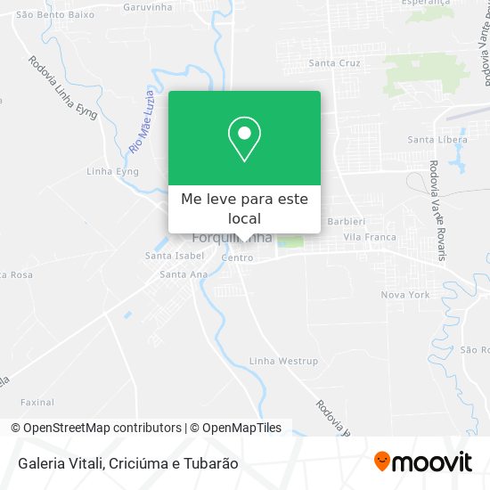Galeria Vitali mapa