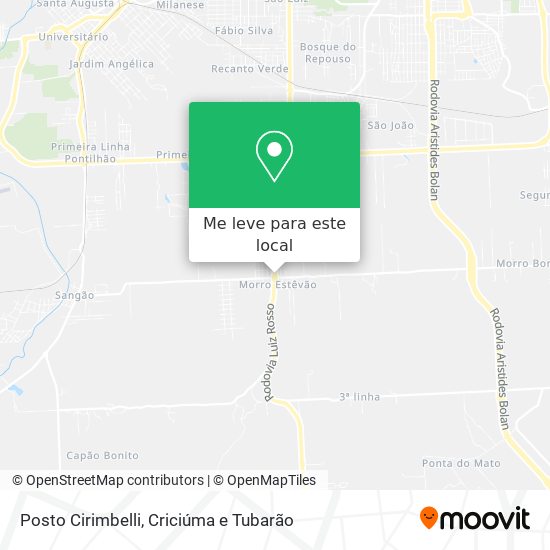 Posto Cirimbelli mapa