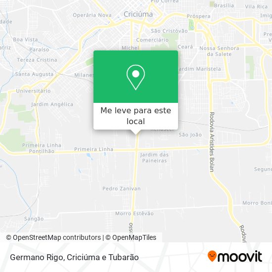 Germano Rigo mapa