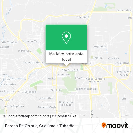 Parada De Onibus mapa