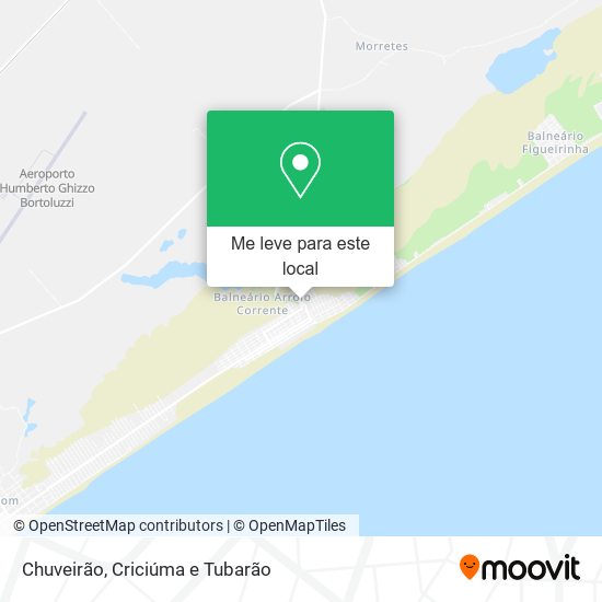 Chuveirão mapa