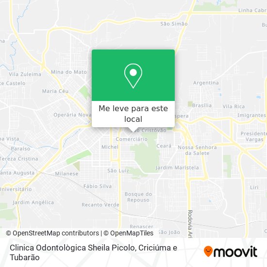 Clinica Odontològica Sheila Picolo mapa