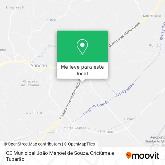 CE Municipal João Manoel de Souza mapa
