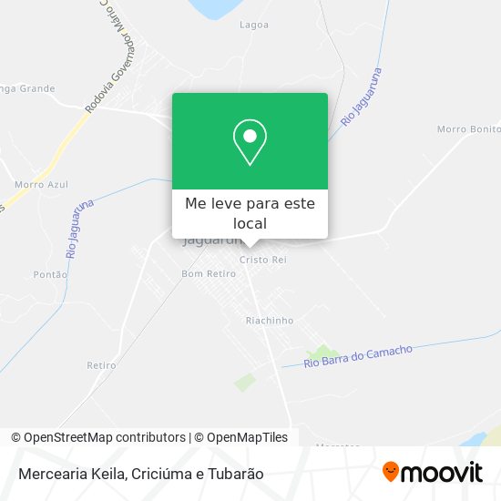 Mercearia Keila mapa