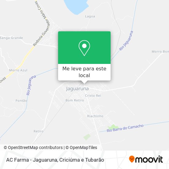 AC Farma - Jaguaruna mapa