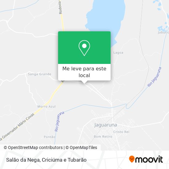 Salão da Nega mapa