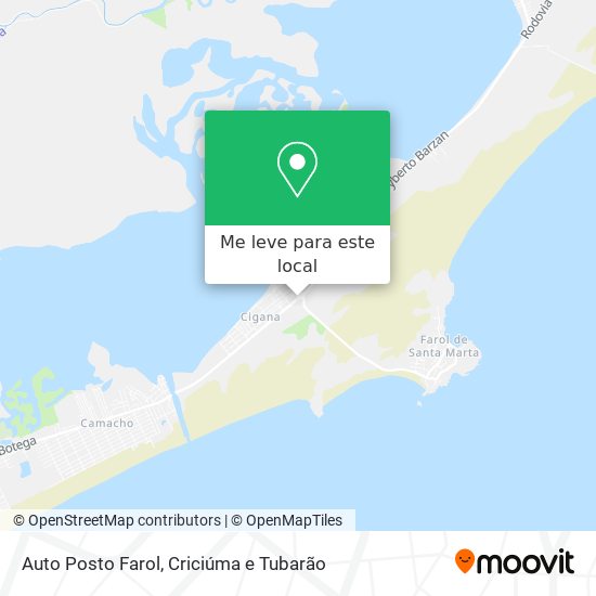 Auto Posto Farol mapa