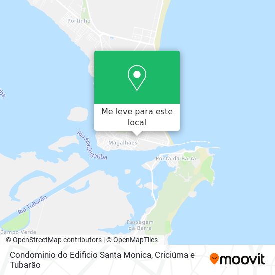 Condominio do Edificio Santa Monica mapa