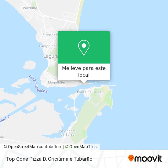 Top Cone Pizza D mapa