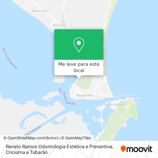 Renato Ramos Odontologia Estética e Preventiva mapa