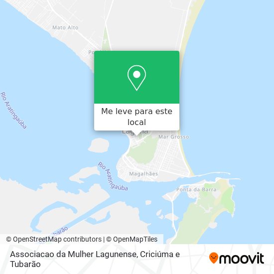 Associacao da Mulher Lagunense mapa