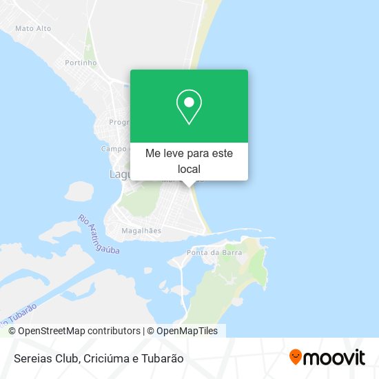 Sereias Club mapa