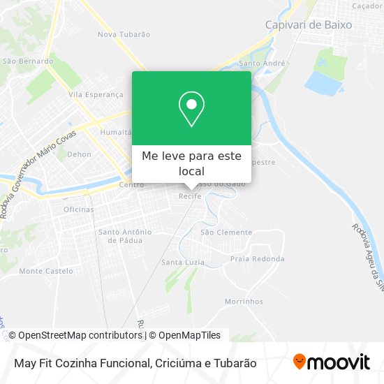 May Fit Cozinha Funcional mapa