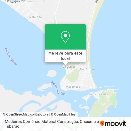 Medeiros Comércio Material Construção mapa