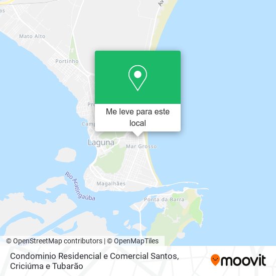 Condominio Residencial e Comercial Santos mapa