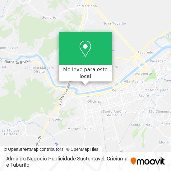Alma do Negócio Publicidade Sustentável mapa