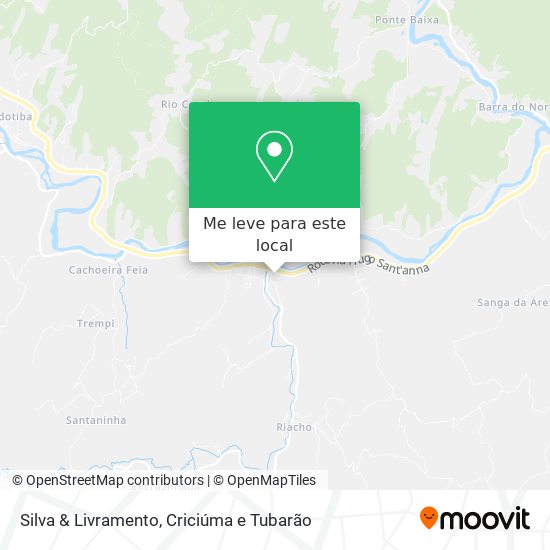 Silva & Livramento mapa