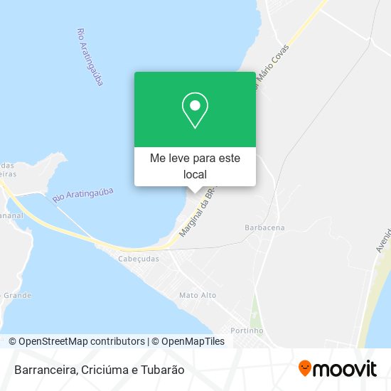 Barranceira mapa