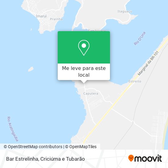 Bar Estrelinha mapa