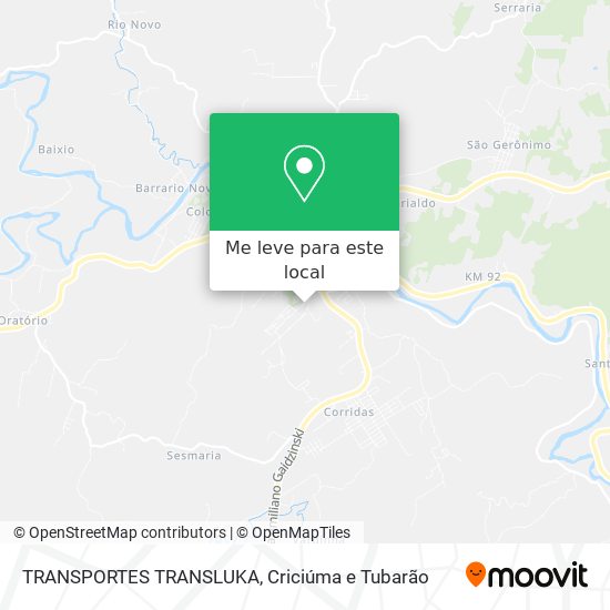 TRANSPORTES TRANSLUKA mapa