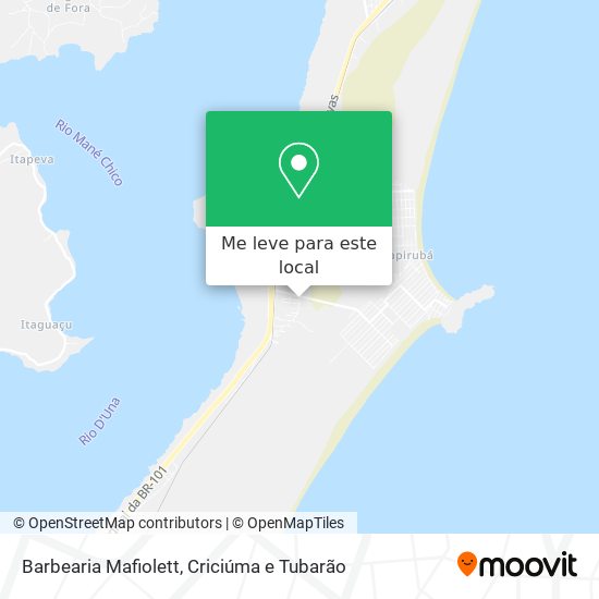 Barbearia Mafiolett mapa