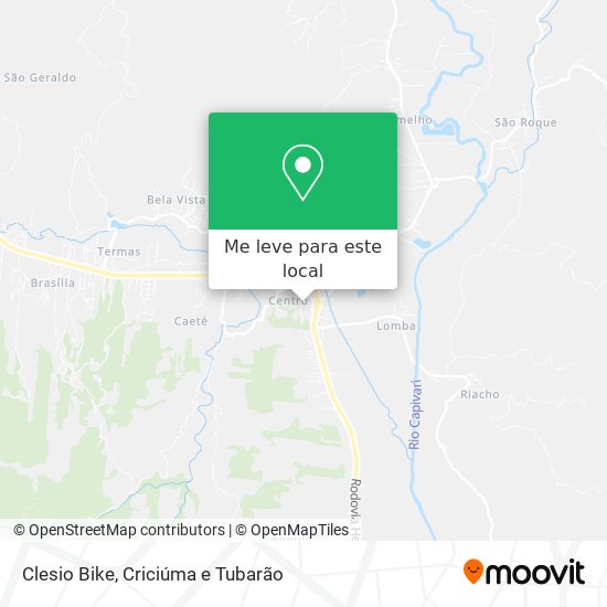 Clesio Bike mapa