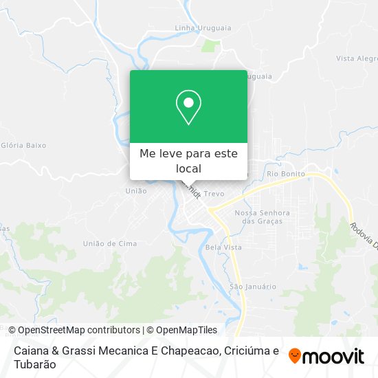 Caiana & Grassi Mecanica E Chapeacao mapa